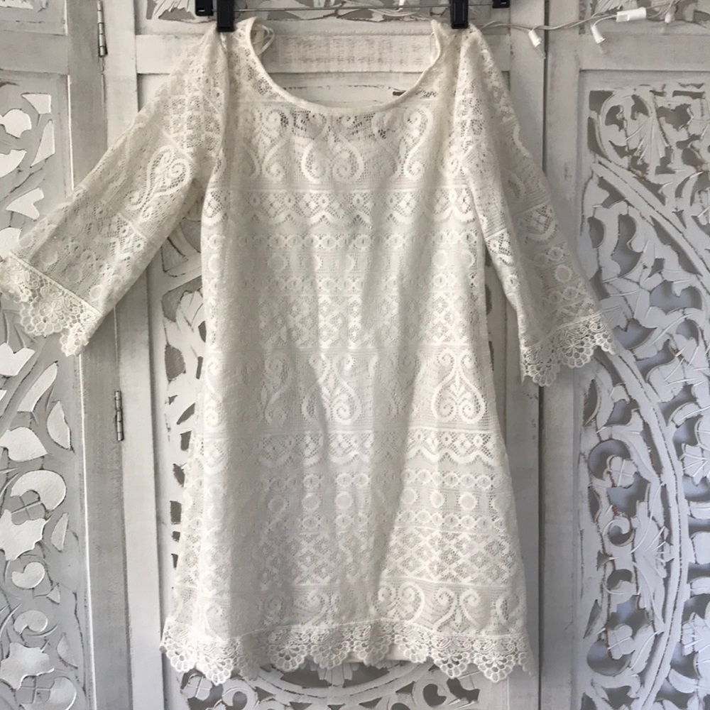 Lined Lace Dress